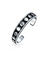 Bling Jewelry Bali style Round Dot Midi Band Toe Ring Silver Sterling Mid Finger