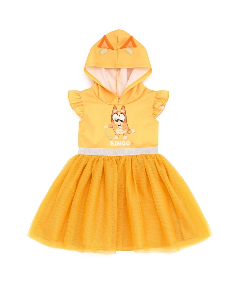 Bluey Toddler Girls Mesh Cosplay Dress