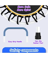 Toddler Trampoline for Kids 1 Year Plus with Handle, Baby Gifts for Boys and Girls, Indoor and Outdoor