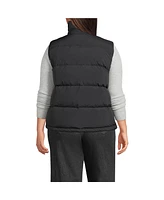 Lands' End Plus Wide Channel 600 Down Puffer Vest