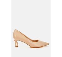 London Rag Calla Pointed Toe Fantasy Heel Pumps