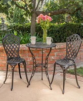 Streamdale Furniture Bono Metal Bistro Set