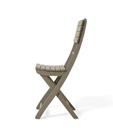Positano Foldable Dining Set, Grey
