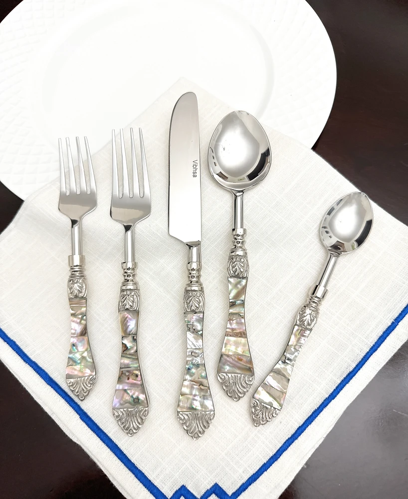 Vibhsa Cultured 20-Pc. Flatware Set, Serving for 4