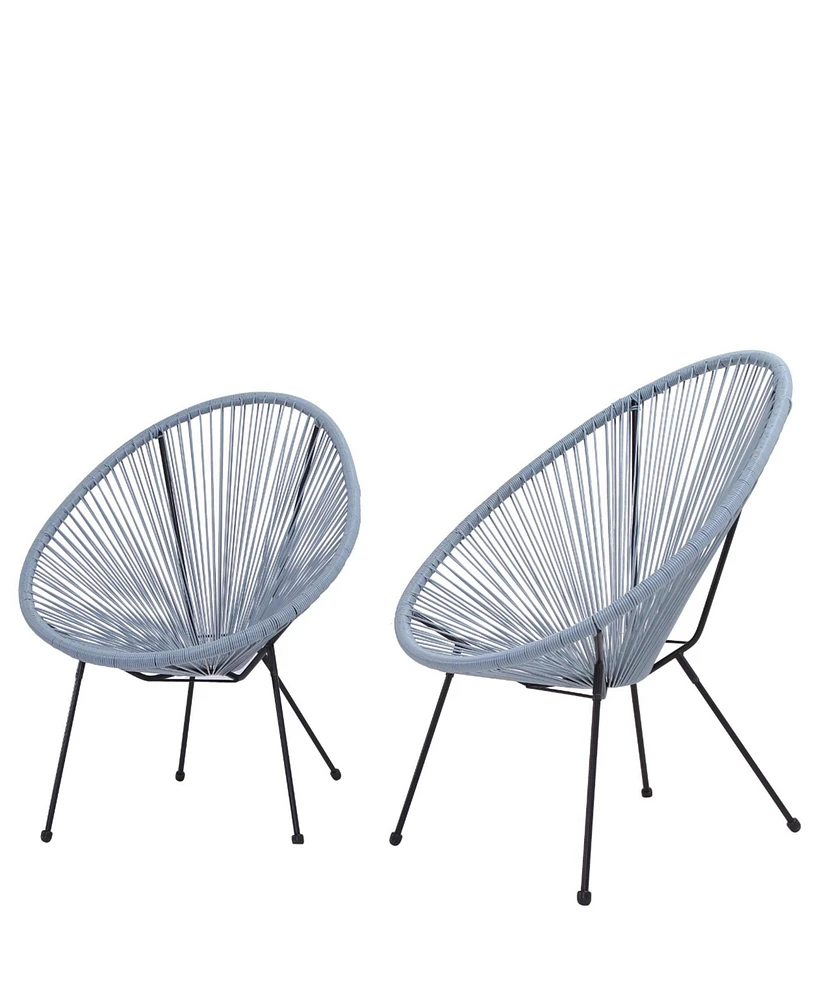 Mondawe Acapulco Chair (Blue-grey)