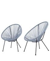 Mondawe Acapulco Chair (Blue-grey)