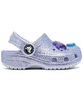 Crocs Toddler Girls Glitter Sea Classic Clogs from Finish Line