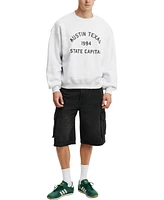 Cotton On Men's Box Fit Graphic Crew Sweatshirt