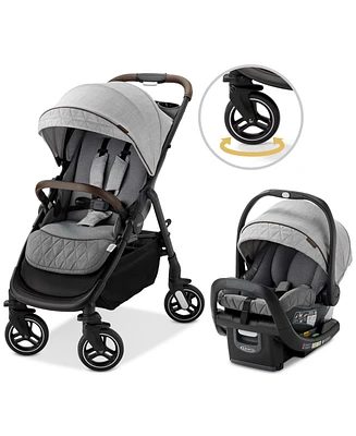 Graco Premier Merge Travel System with SnugRide SnugFit Lx Infant Car Seat