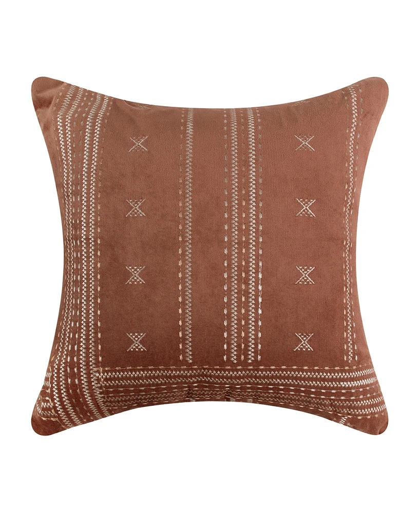 Levtex Corrales Stitch Decorative Pillow, 18" x 18"