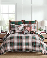 Levtex Spencer Plaid Dog Shaped Decorative Pillow