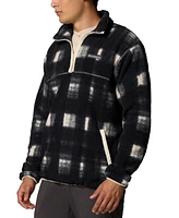 Columbia Men's Kenton Park Geometric 1/4-Zip Fleece Sweatshirt