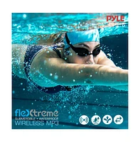 Pyle Flextreme Waterproof MP3 Headphones, 8GB Built-In Memory