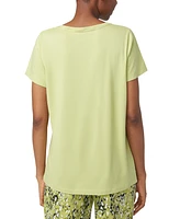 Hue Women's Short-Sleeve Pajama Top