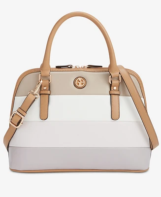 Giani Bernini Puff Colorblock Medium Dome Satchel, Created for Macy's