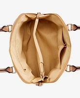 Giani Bernini Puff Colorblock Medium Dome Satchel, Exclusively at Macy's