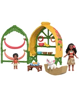 Disney Princess Moana 2 and Simea Village Home Playset