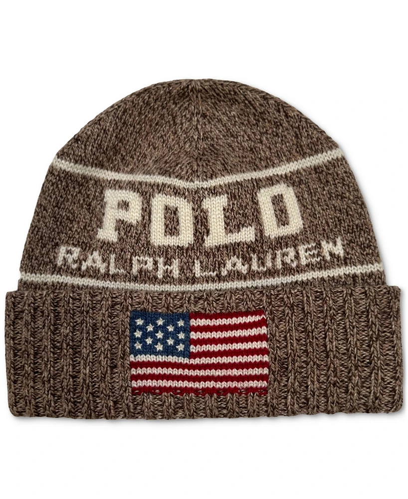 Polo Ralph Lauren Men's Bold Flag Beanie