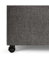 Modern Large Comfort Sofa Ottoman with Storage, Modular Sectional Storage Ottoman With Wheels For Living Room, Lounge Ottoman, Couch Storage Ottoman