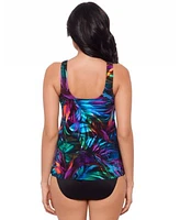 Miraclesuit Womens Palma Paradiso Underwire Tankini Top Bottoms