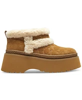 Coach Christina Signature Shearling Booties