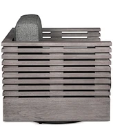 Vivid Outdoor Swivel Club Chair