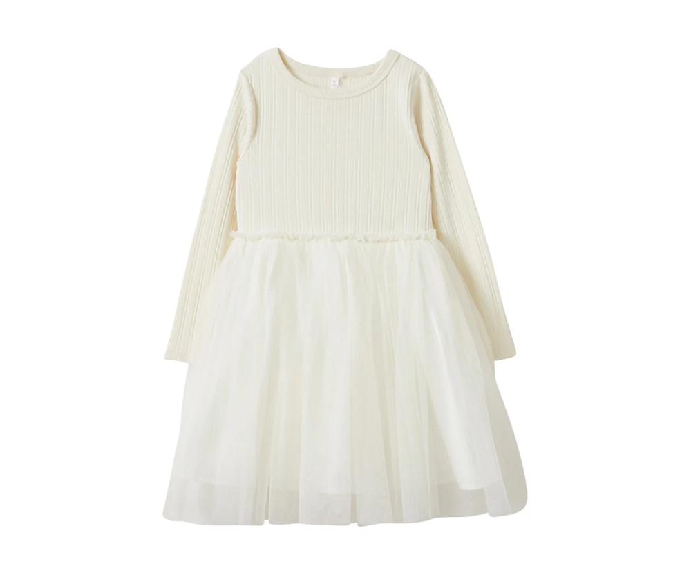 Cotton On Little/Big Girl's Nova Long Sleeve Dress Up