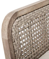 Outdoor Acacia Wood Patio Club Chair, Patio Furniture, Waterproof Thick Cushion Deep Seating for Porch, Garden, Backyard, Balcony