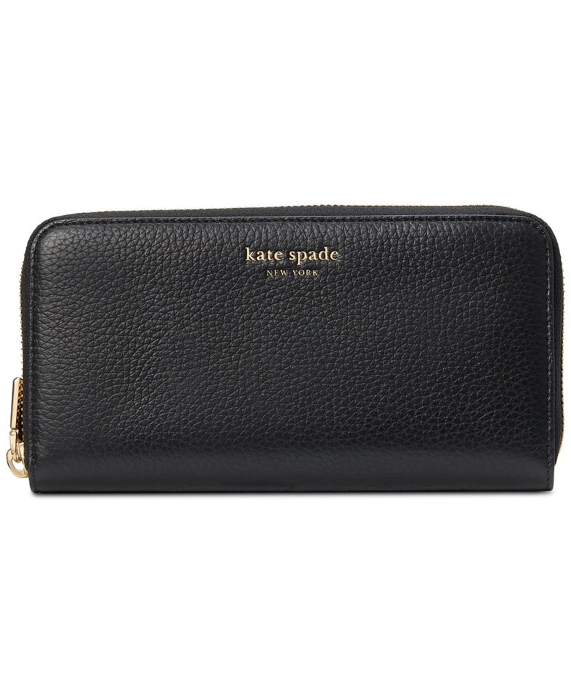 kate spade new york Taylor Leather Zip-Around Continental Wallet