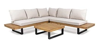 Sebastian 4-Piece Sofa Set, Beige