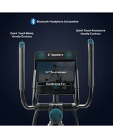 NordicTrack AirGlide iFIT-enabled Elliptical for Low-Impact Cardio Workouts with 14” Tilting Touchscreen