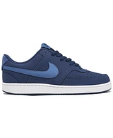 Nike Men's Court Vision Low Nubuck Casual Sneakers from Finish Line