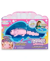 Fingerlings Interactive Baby Axolotl with Inflatable Pool