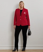 Lauren Ralph Plus Jacquard Blazer