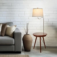 Owen Led Table and Lamp Bundle with Usb Charging Port (56")