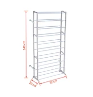 vidaXL 2 Shoe Rack