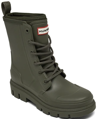 Hunter Women's Diana Waterproof Lace-Up Boots from Finish Line