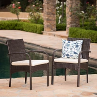 Streamdale Furniture Cordoba Kd Pe Wicker Dining Chair