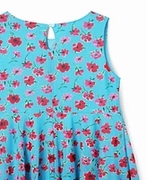 Desigual Girls Floral tulle dress