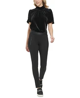 Karl Lagerfeld Paris Petite Skinny Compression Pants