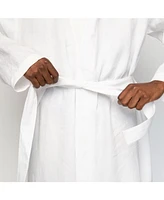 100% French Linen Unisex Bathrobe