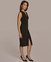 Donna Karan New York Women's V-Neck Sheath Dress