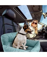 Co-Pilot Dog Beds for Cars, Booster Safety Car Seats Small Dogs, Travel Pet Bed