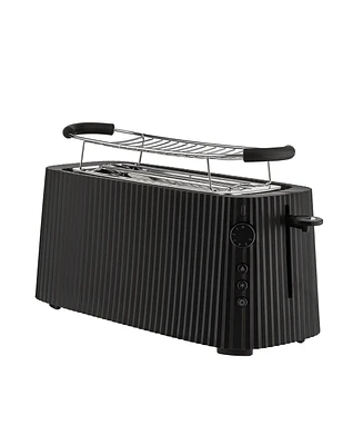 Alessi Plisse 4 Slice Toaster with Warming Rack