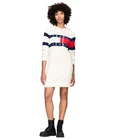 Tommy Jeans Women's Logo Hoodie Sweater Dress