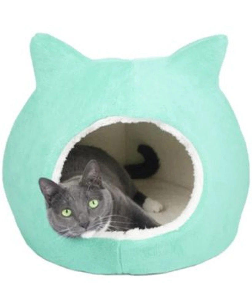 Details Cat Bed Cave Beds For Cats Sherpa Fleece Cat House Tent With Removable Cushion For Pet Kittens