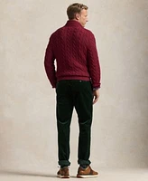 Polo Ralph Lauren Mens Cable Knit Cotton Sweater Oxford Shirt Corduroy Pants Lace Up Sneakers