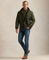 Polo Ralph Lauren Mens Utility Jacket Luxury Jersey Pullover Oxford Shirt Slim Straight Jeans Suede Chukka Boot