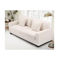 gaomon 83" Couch for Living Room Comfy Sofa Couch 3 Seater Couch Modern Sofa with Deep Seat for Bedroom Apartment Home Office，Living Room