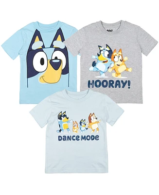 Bluey Boys 3 Pack T-Shirts